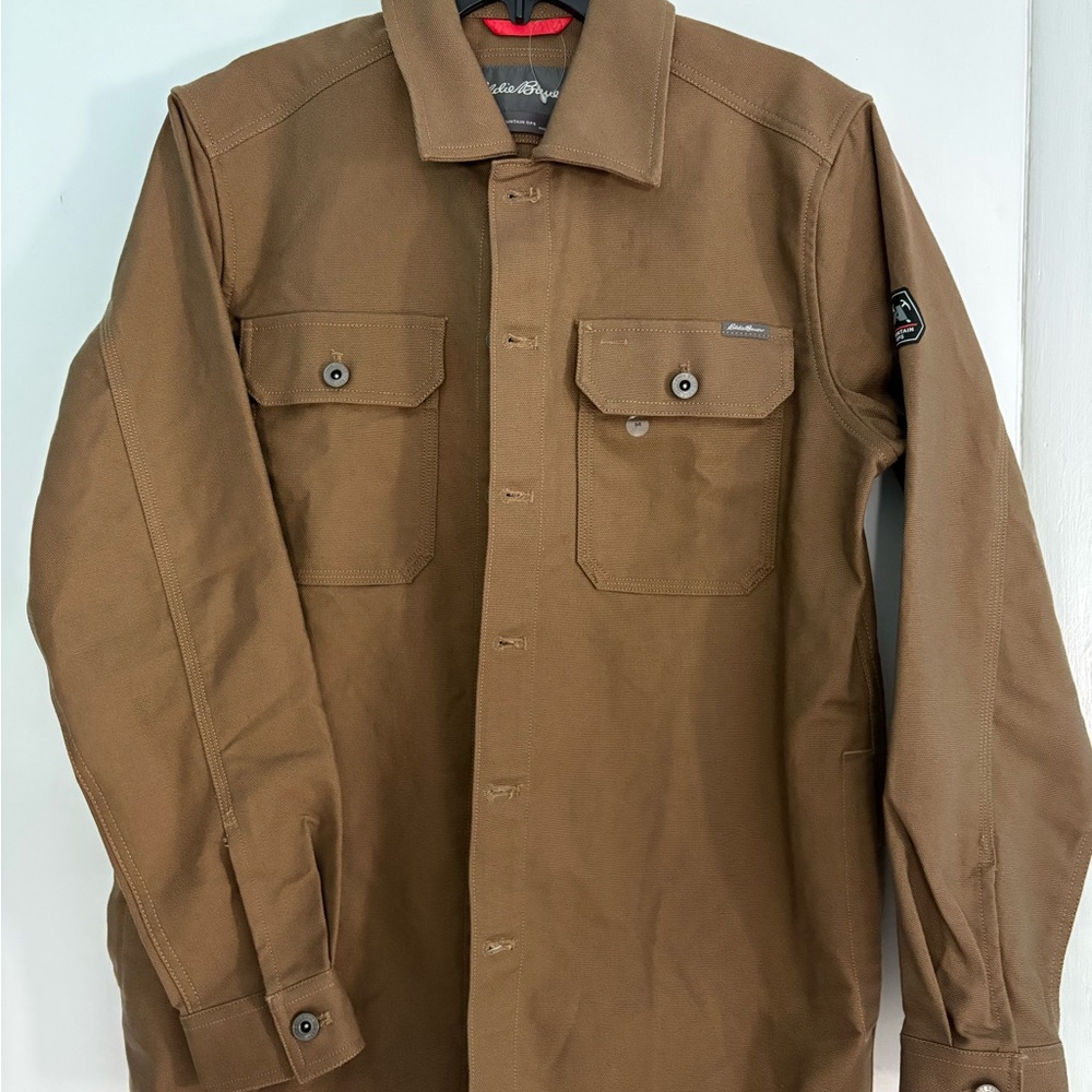 Eddie Bauer Canvas Shirt Jacket
